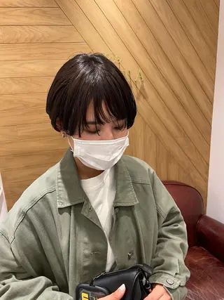 ショート 鈴村 大介のヘアスタイル