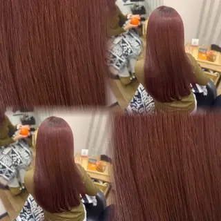 ロング カラー 髙橋 李里亜のヘアスタイル