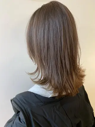 セミロング カラー 🎗大槻 武士🎗のヘアスタイル