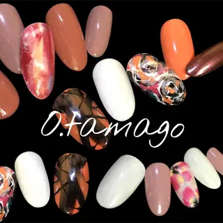 ネイル ARTスクールサロン お・タマゴのネイルデザイン