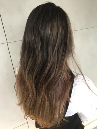 ロング カラー hair make addict (ヘアーメイク アディクト)所属・addict⭐️ 江川　颯也💎のヘアスタイル