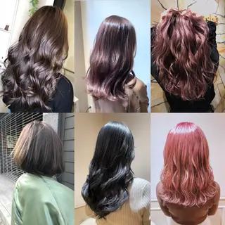 セミロング カラー 髪質改善縮毛矯正 kosuke_IJKのヘアスタイル