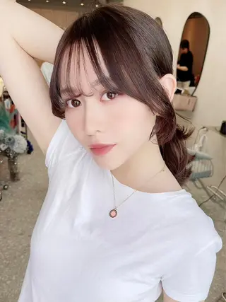 ロング 新宿/韓国レイヤー/ 髪質改善/佐藤航のヘアスタイル