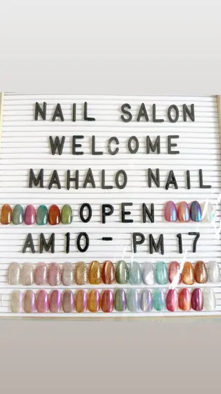 ネイル mahaloネイル 🫧yayoiのネイルデザイン