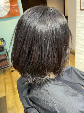 ミディアム ブルースヘアギャラリー所属・神宮寺 悠雅のヘアスタイル