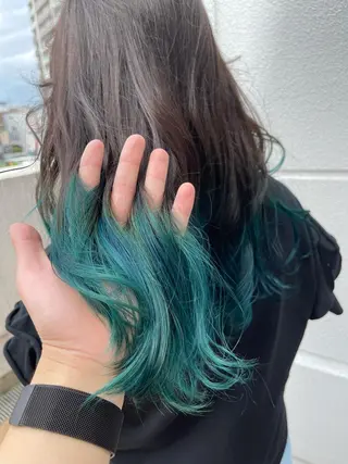 ロング カラー 髪質改善専門サロン/ 透明感カラー齊藤謙介のヘアスタイル