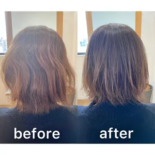 ショート カラー KIZU 髪質改善 オカルト怪談のヘアスタイル