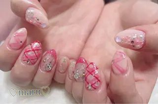 ネイル まるみ ♡のネイルデザイン
