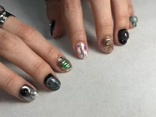 ネイル 🐈⬛ Minamiのネイルデザイン