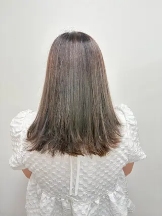 セミロング 城内 譲のヘアスタイル