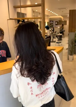 ロング パーマ/名古屋パーマ / コデラ ナナホのヘアスタイル