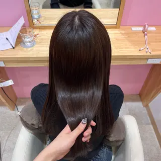 ロング カラー 望愛/レイヤー/ハイ トーン/デザインのヘアスタイル