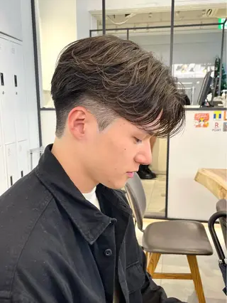 ショート パーマ メンズ 🇰🇷カルマパーマ kaito🇰🇷のヘアスタイル