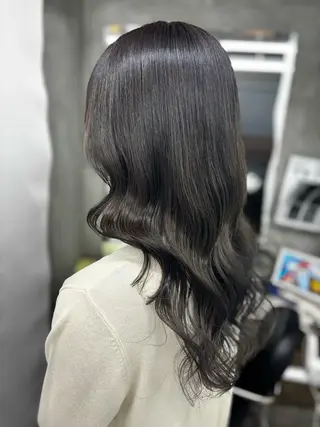 セミロング 似合わせカットカラー /髪質改善/高見洋平のヘアスタイル