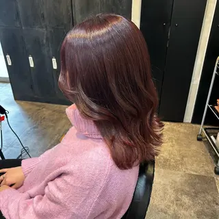 ミディアム 東 希良里のヘアスタイル