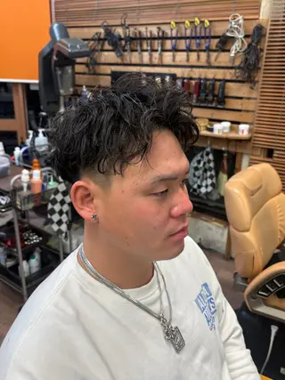 パーマ メンズ 💈無料メンズカット 💈とーごのヘアスタイル