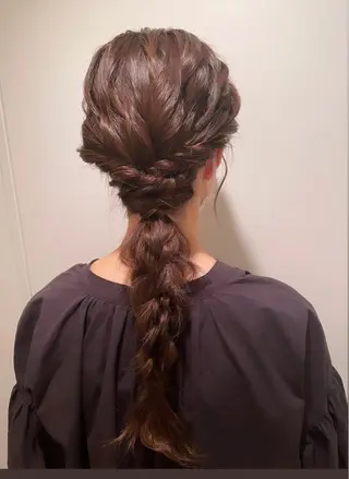 ロング T Ayaのヘアスタイル