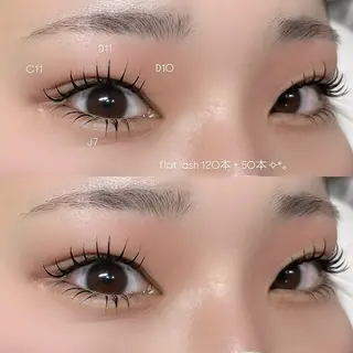 マツエク・マツパ sol nanamiのマツエク・マツパデザイン