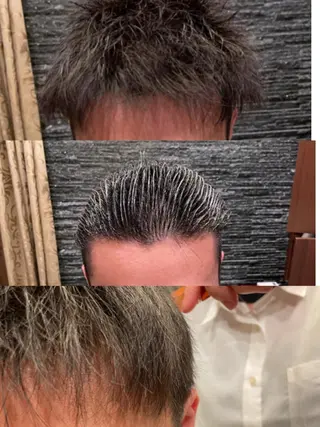 ショート パーマ メンズ カット指名No1漆原 聡のヘアスタイル