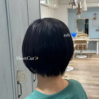 ショート ピンク・ラベンダー/ レイヤー/NANAのヘアスタイル