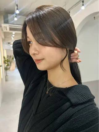 セミロング ふわっとレイヤー‪☆ 菅原 千鶴のヘアスタイル