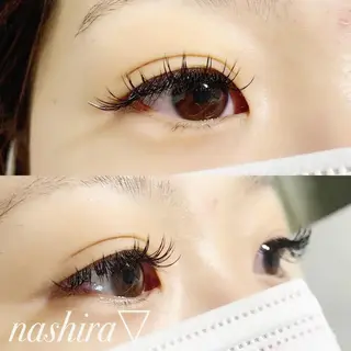 マツエク・マツパ nashira -ナシラ- 恵比寿のマツエク・マツパデザイン