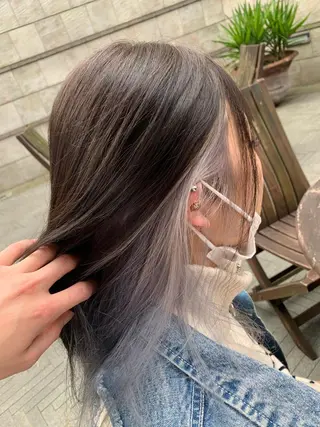ミディアム 渡邊 星来のヘアスタイル