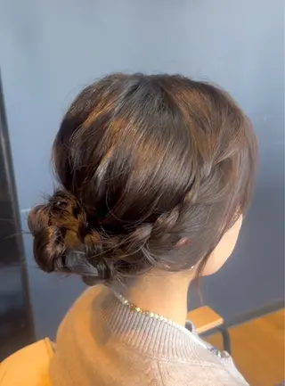 ロング ヘアアレンジ ハイトーン、カラー 特化⟡.·すわ☁️のヘアスタイル