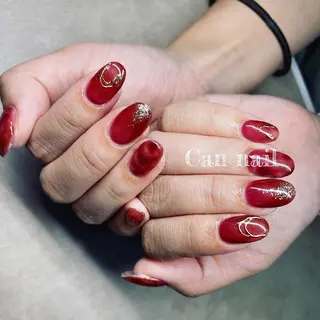 ミディアム ネイル Parfum パルファンのネイルデザイン