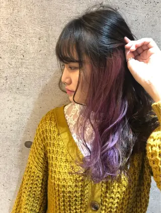 カラー 久保 敏之のヘアスタイル