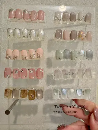 ネイル 篠宮 琴音(店長)のネイルデザイン