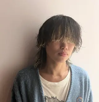 カラー パーマ メンズ ally hairsalon所属・Emi .のヘアスタイル