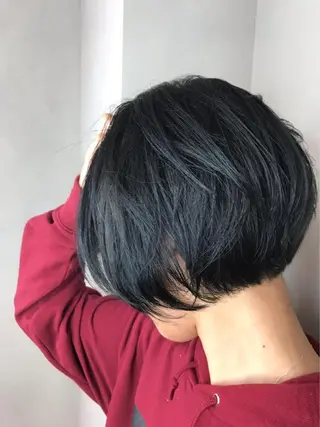 ショート カラー L’atelier BROCANTE (ラトリエ ブロカント)所属・BROCANTE立川 karasawa.nのヘアスタイル