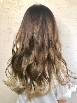 ロング メッシュ&パーマ特化 🔥山田雄大🔥のヘアスタイル