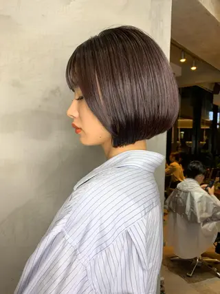 ショート カラー リピート率No.1✨ ユウキのヘアスタイル