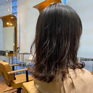 セミロング カラー 🌱加藤　胡太郎 /艶髪ストレート🌱のヘアスタイル