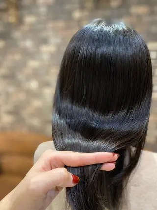 セミロング ヘアアレンジ .・.艶髪ヘアケア サカモト.・.のヘアスタイル