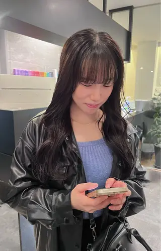 ロング カラー ダブルカラー🫐 /まゆ🎀のヘアスタイル