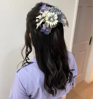 ロング 安岡美咲✂︎ 艶カラー/髪質改善のヘアスタイル