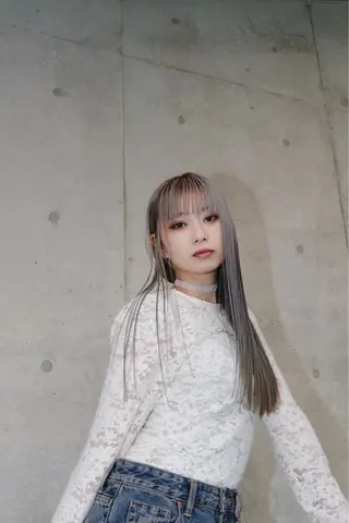 ロング カラー 遠藤 健登のヘアスタイル