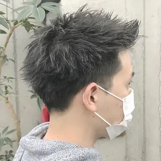 ショート メンズ ✂︎ウルフ・ショート ✂︎MIKUNIのヘアスタイル