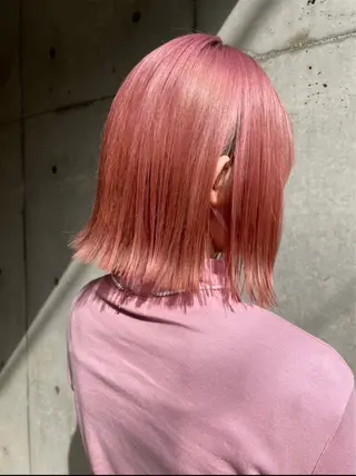 ショート 透明感カラー🫧/ アレンジ/YUI🎀のヘアスタイル