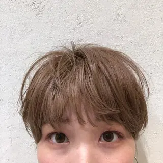 ショート 韓国風デザイン 💐MIZUKI💐のヘアスタイル