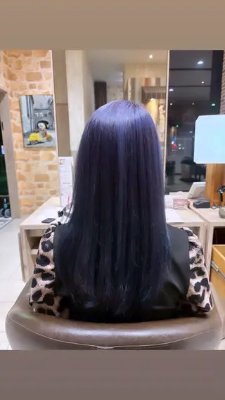 ロング 岡山 綺更のヘアスタイル