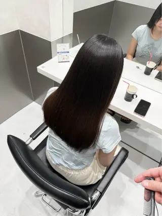 ロング 髪質改善/縮毛矯正 あお🫧のヘアスタイル