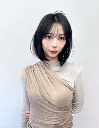 ショート 韓国レイヤー/ボブ 髪質改善/TAKAのヘアスタイル