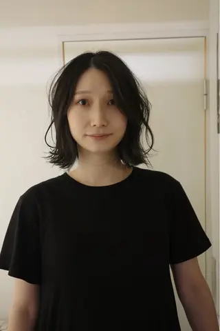 ミディアム カラー ヘアアレンジ opus 店長大和 レイヤー/赤み消しのヘアスタイル