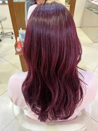 ロング カラー 林 和香菜のヘアスタイル