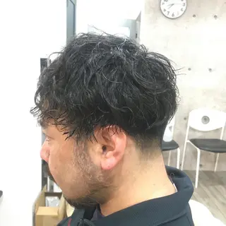 ショート パーマ シアーズ所属・松本 祐太のヘアスタイル
