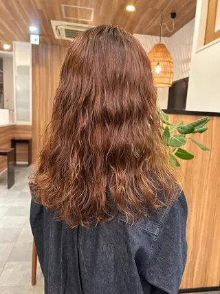 ロング パーマ 穂乃香 ショートパーマ☘️のヘアスタイル